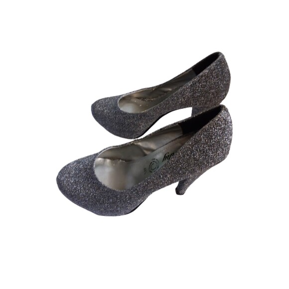 Dibanhy Shimmer 6.5 Ladies Wedge Heel Platform High Heel Shoes Formal Dress - Picture 7 of 7